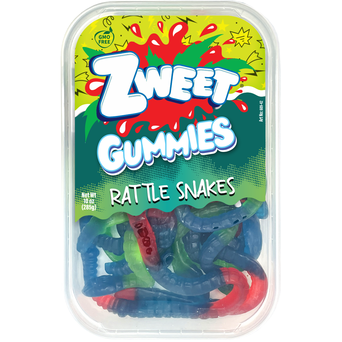 Gummy Rattle Snakes  | Zweet | 10 oz