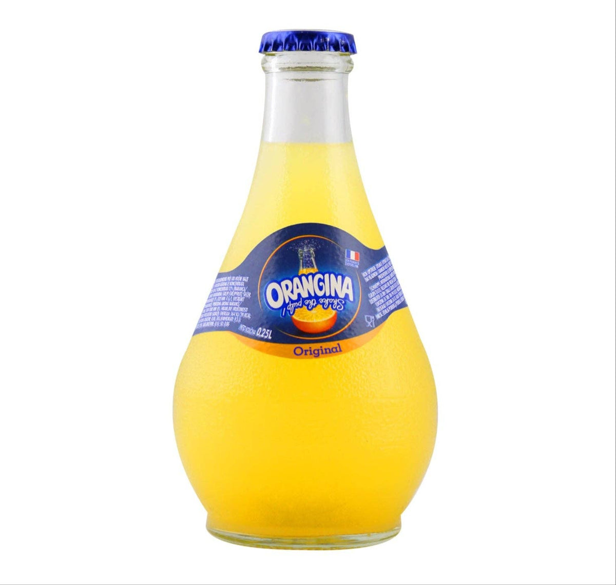 Orangina Carbonated Orange Drink 250ml European