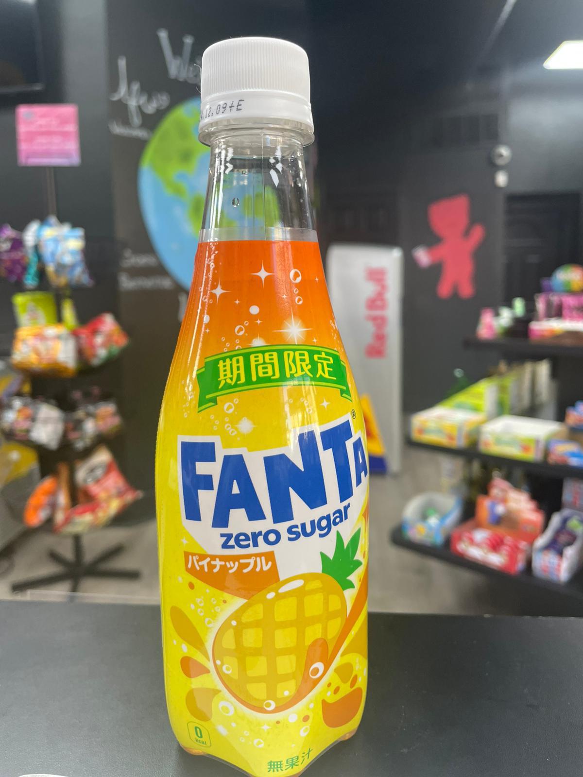 FANTA PINEAPPLE ZERO SUGAR (JAPAN)