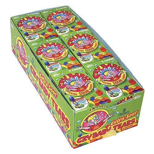 Cry Baby Tears Sour Candy 1.98oz - 24ct