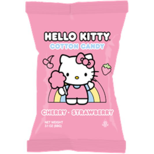Hello Kitty Cherry Strawberry Cotton Candy