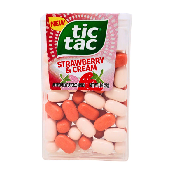 TIC TAC STRAWBERRY AND CREAM (NETHERLANDS)