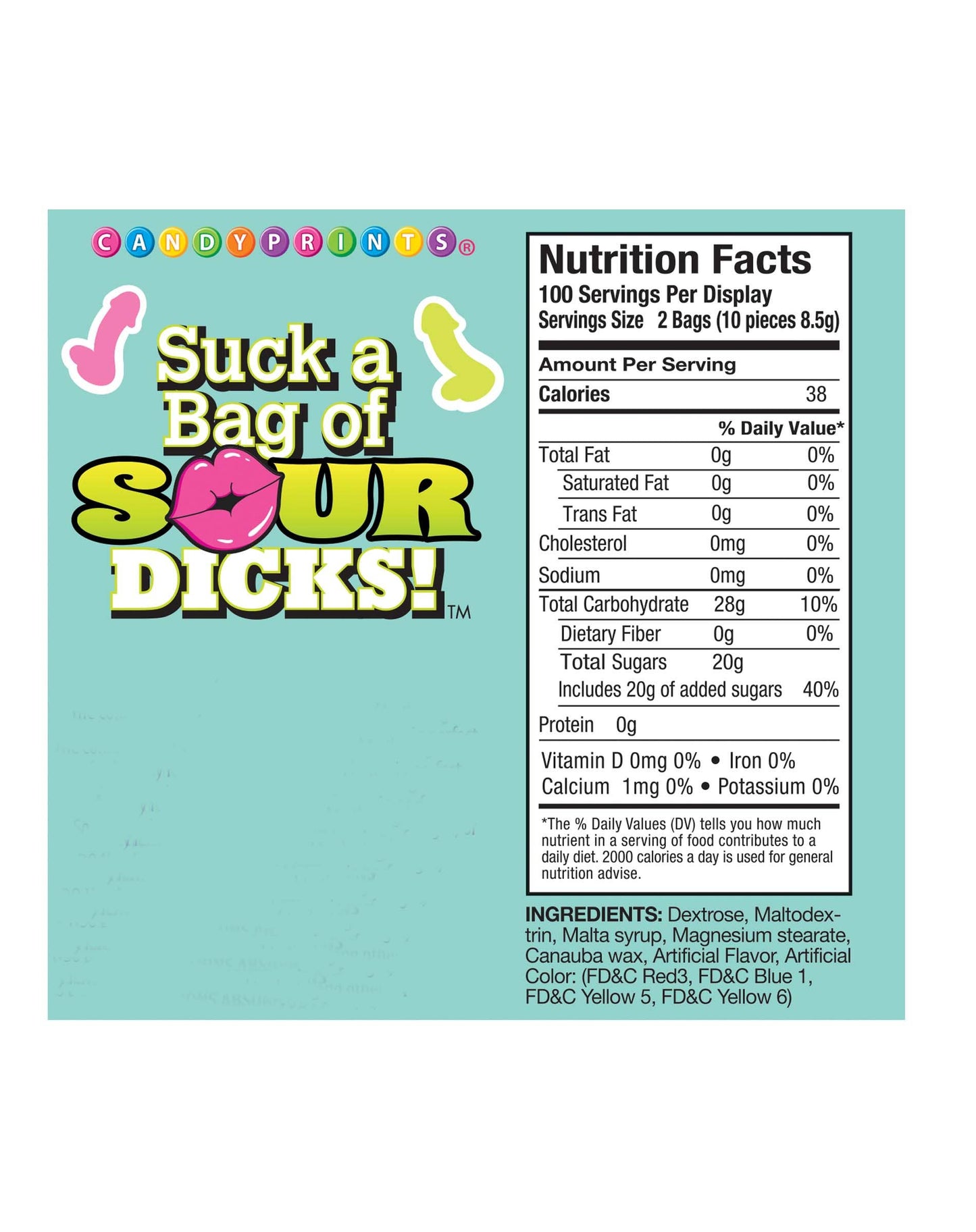 Suck a Bag of SOUR Dicks Candy