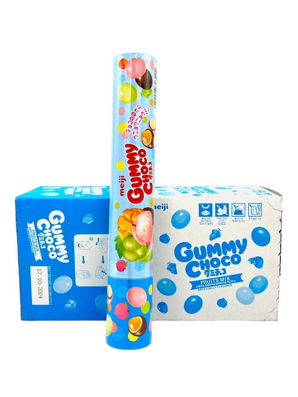 Meiji Gummy Choco Fruit Mix 6pck (Japan)