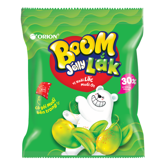 Orion Boom Jelly Lak Chili Salted Mango 50g (Vietnam)