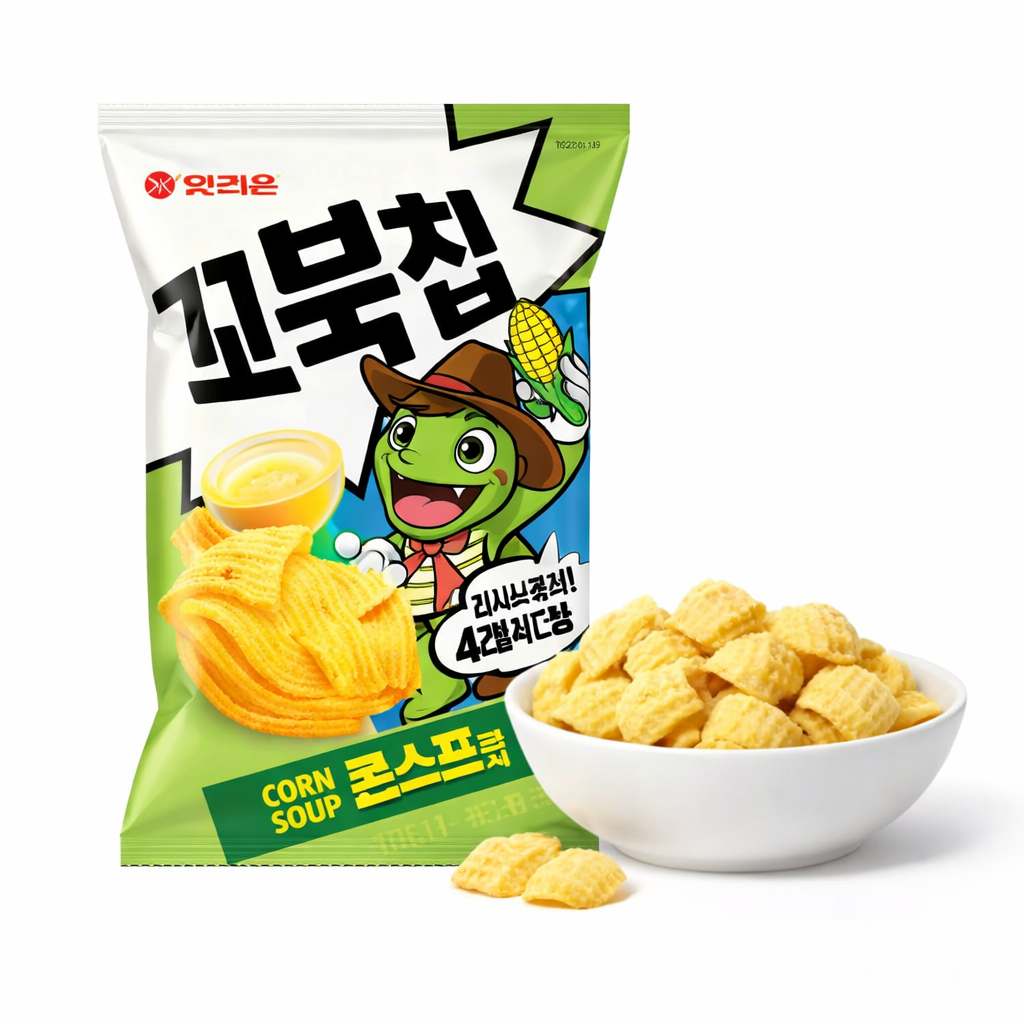 Orion Turtle Chips Shrimp Flavor