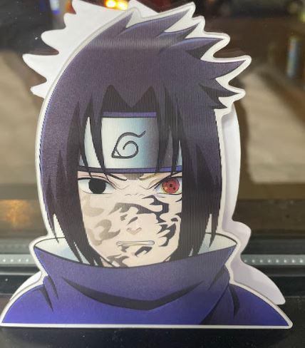 3D STICKER SASUKE CHARINGAN