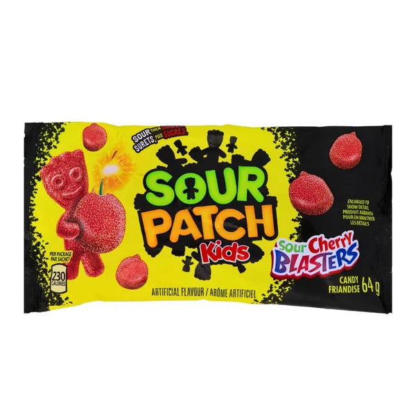 SOUR PATCH KIDS SOUR CHERRY BLASTERS (CANADA)