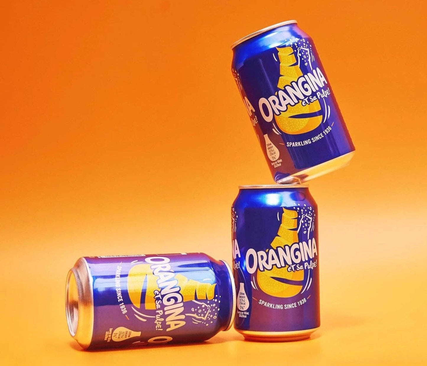 Orangina Carbonated Orange Drink 330ml (UK)