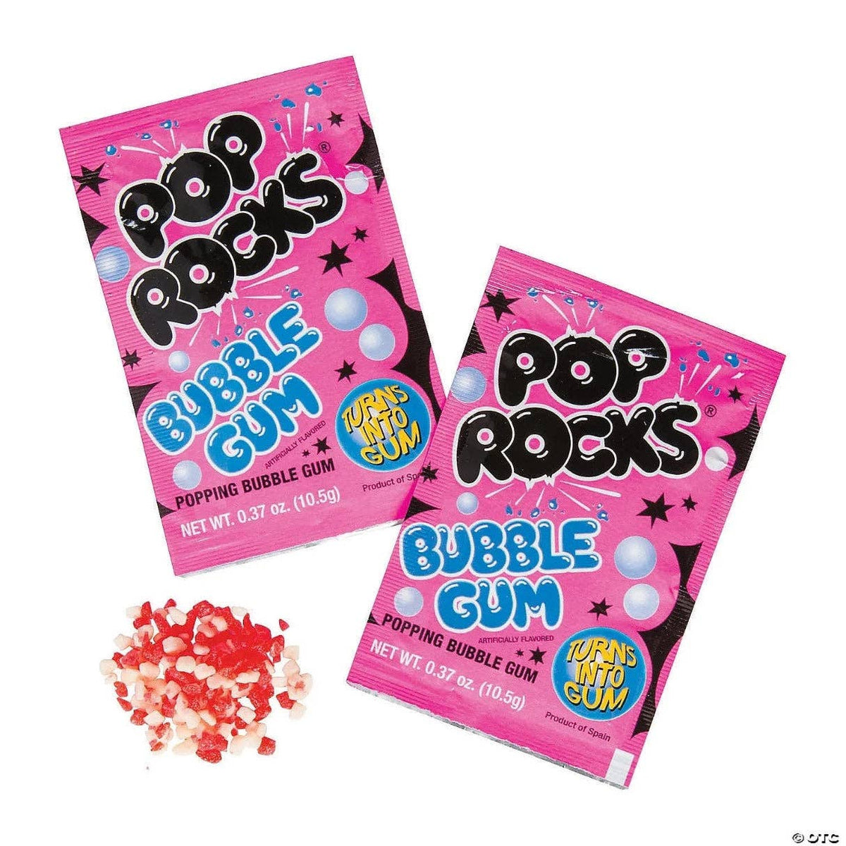 Pop Rocks Bubble Gum Popping Candy .33oz