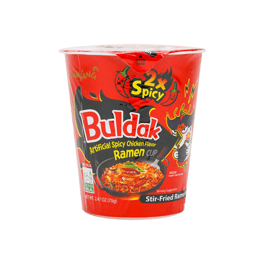 BULDAK 2X SPICY CHICKEN RAMEN CUP 70g (KOREA)