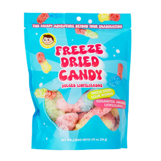 JOSH BOSH FREEZE DRIED CANDY SOUR WORMS (USA)