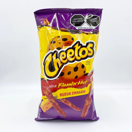 CHEETOS XTRA FLAMIN HOT NUEVA IMAGEN (MEXICO)