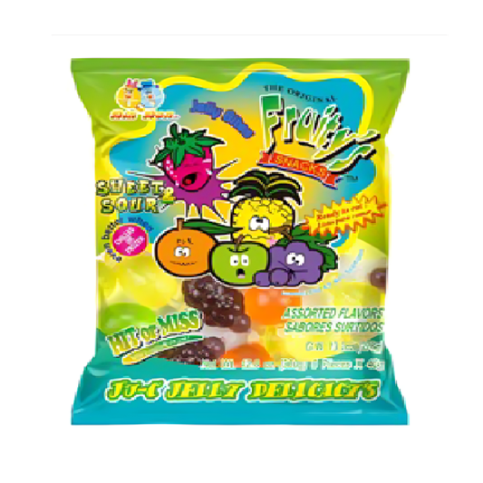 Fruity's Sweet and Sour Jelly Flavor Assorted (9pcs)