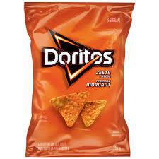 DORITOS ZESTY NACHO CHEESE 66g (CANADA)
