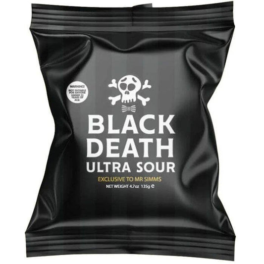 Mr. Simms Sweet Shoppe: Mr. Simms Black Death Ultra Sour