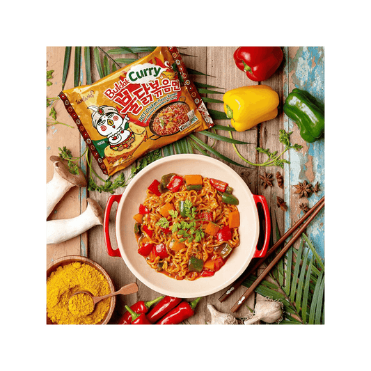 BULDAK STIR-FRIED SPICY CHICKEN RAMEN - CURRY (KOREA)