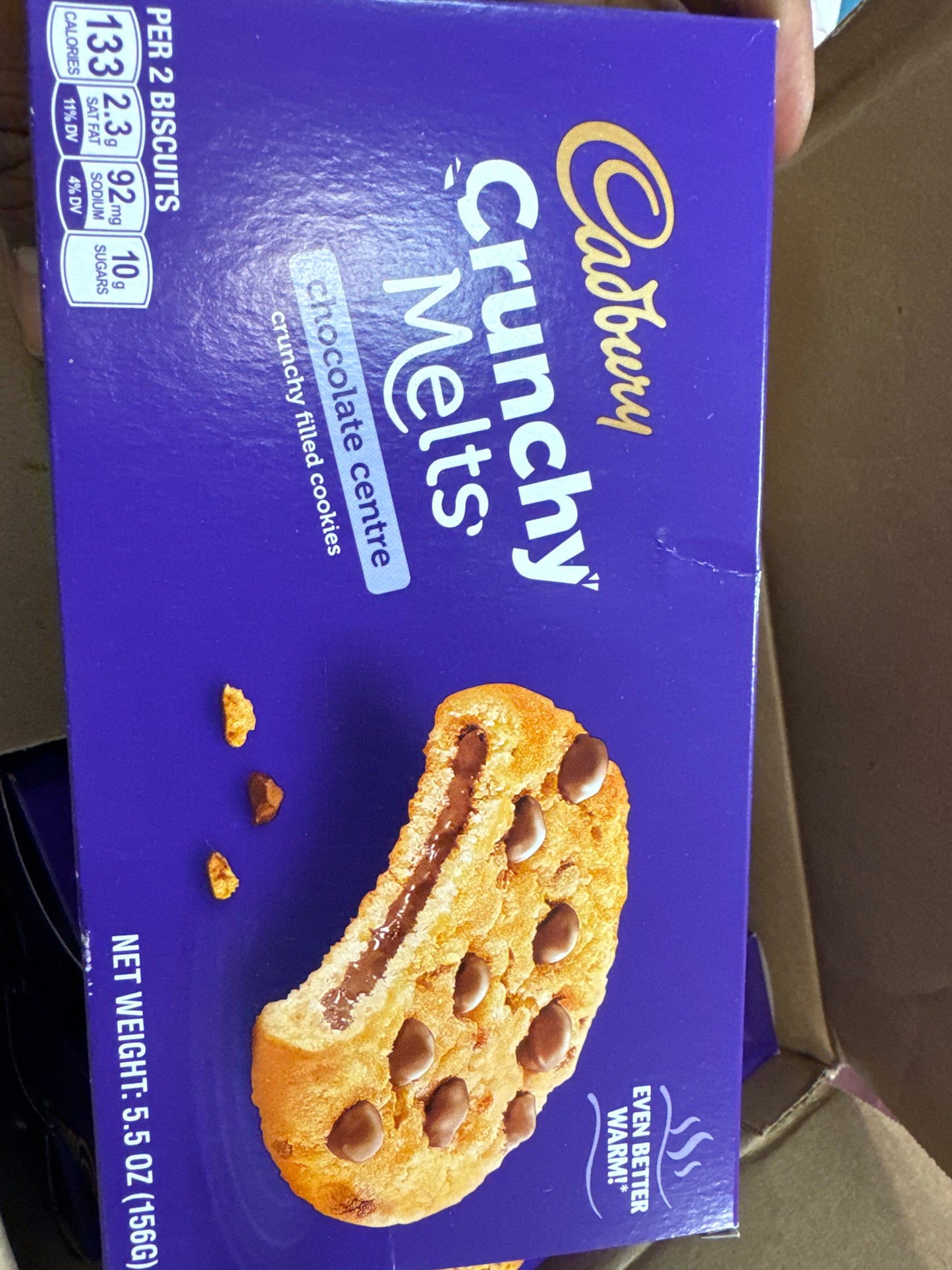 CADBURY CRUNCHY MELTS (UK)