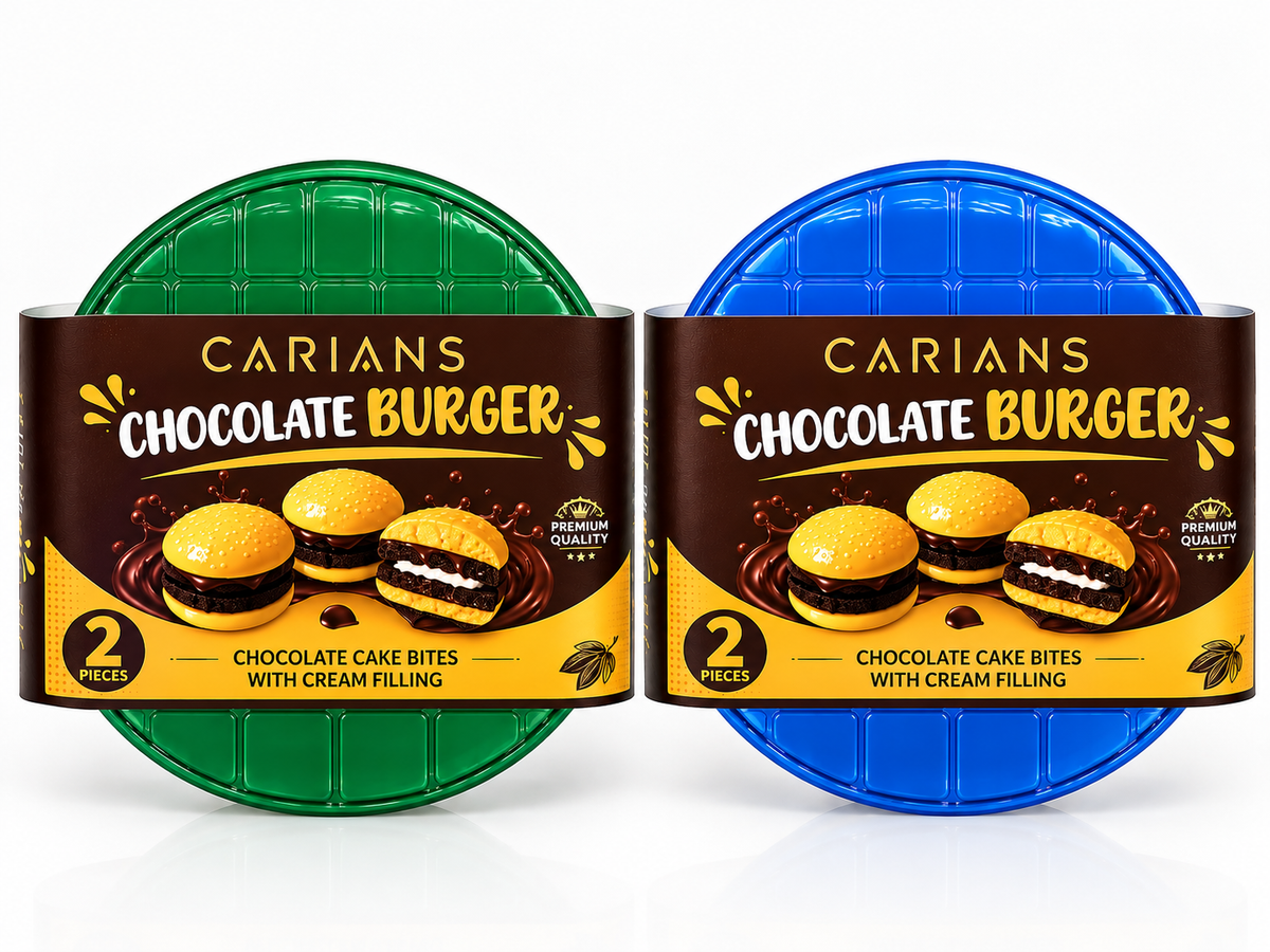 Chocolate Burger–Oreo Cake Bites with Cream Filling (2piece)