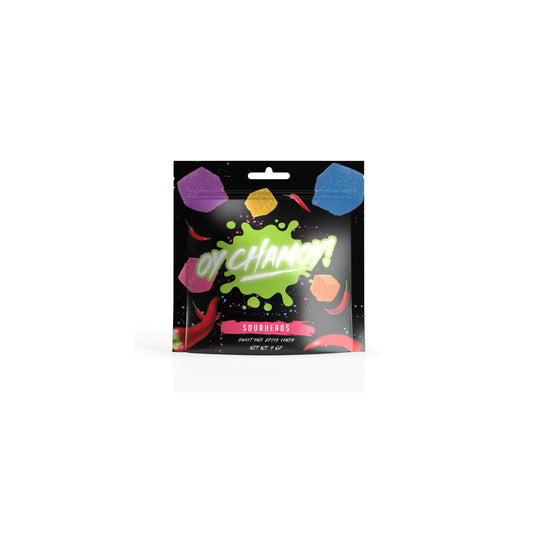 Oy Chamoy! Sour Neon Cubes (Warheads) 4oz.