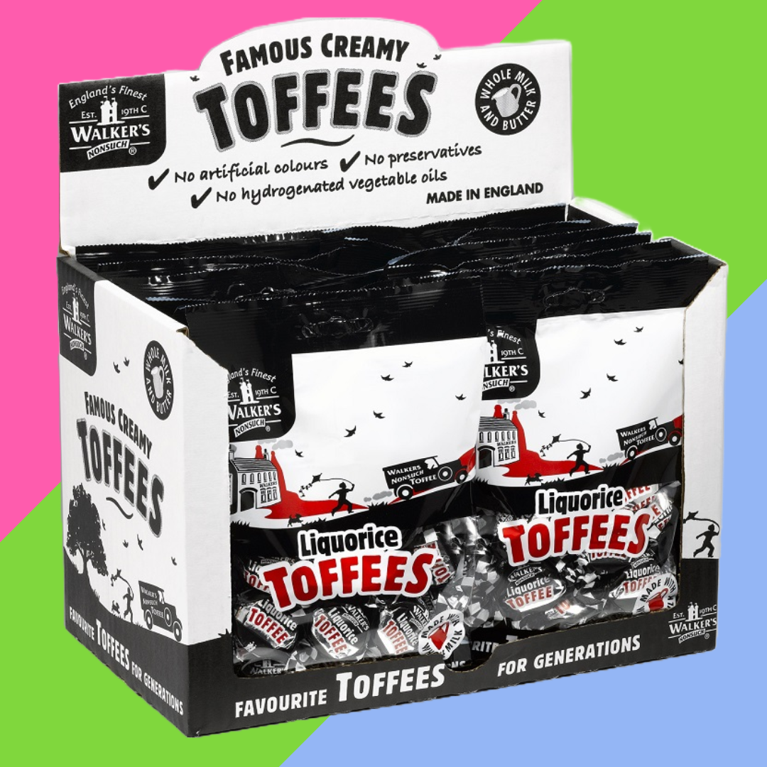 Walker's Nonsuch Liquorice Toffee Bags