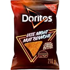 DORITOS LATE NIGHT SIZZLIN' CHEESE BURGER (CANADA)