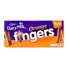 CADBURY ORANGE FINGERS (UK)