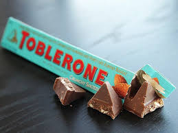 TOBLERONE CRUNCHY SALTED ALMOND (SWITZERLAND)