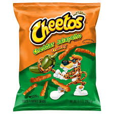 CHEETOS CORN PUFFS JALAPENO (JAPAN)
