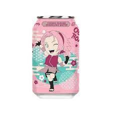 OCEAN BOMB NARUTO SPARKLING WATER LYCHEE (TAIWAN)