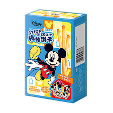 BINQI DISNEY MICKEY MOUSE BISCUIT - MILK FLAVOR (CHINA)