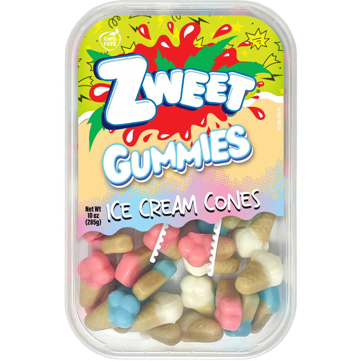 Gummy Ice Cream  | Zweet  | 10 oz