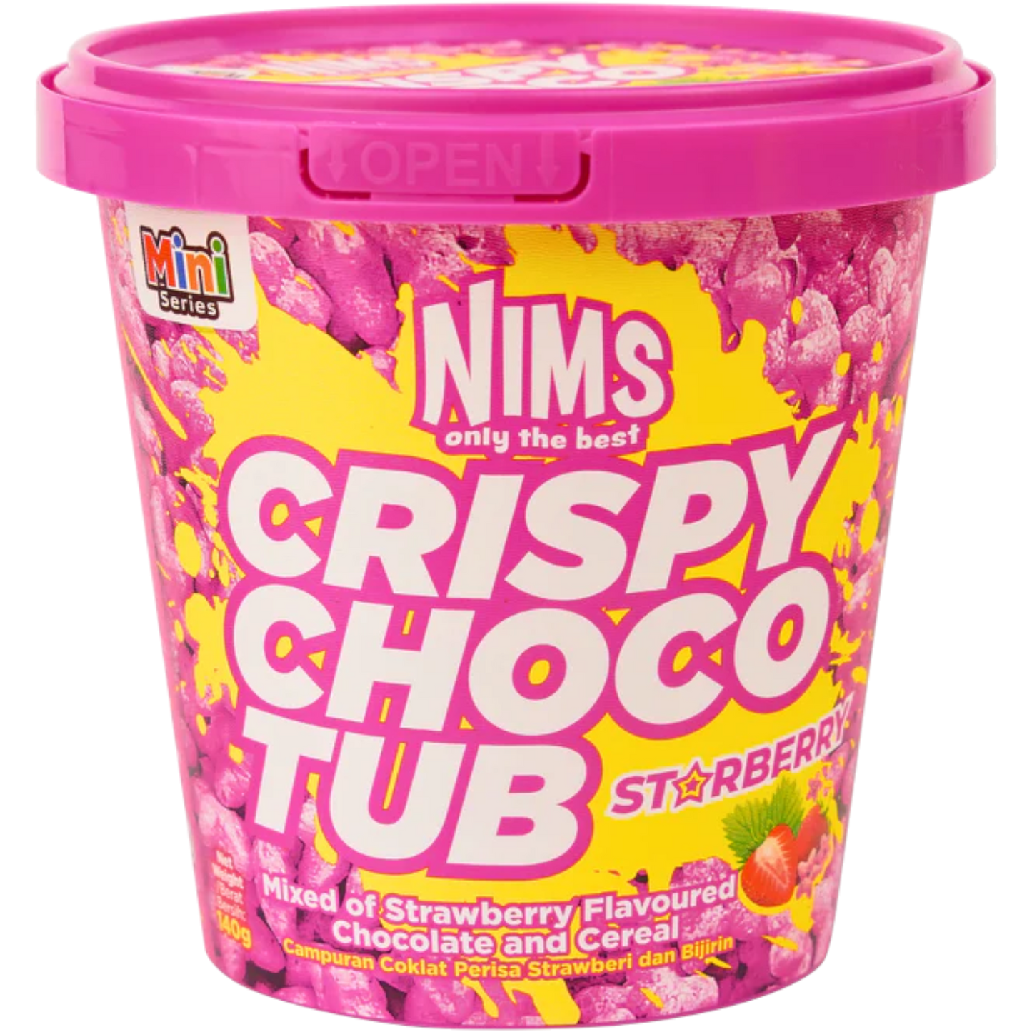 Nims Crispy Choco Tub Starberry