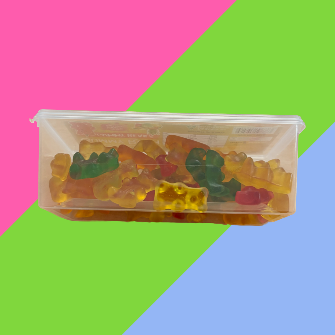 Gummy Rush Halal Candy Tubs