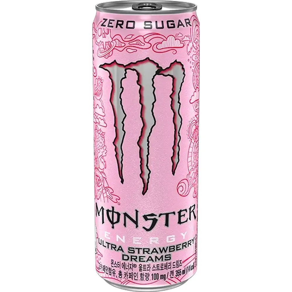 Monster Energy Ultra Strawberry Dreams 355mL (Korea)