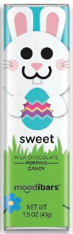 Moodibars SWEET Easter Milk Popping Candy bar