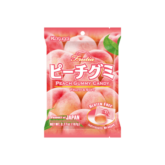KASUGAI PEACH GUMMY CANDY (JAPAN)