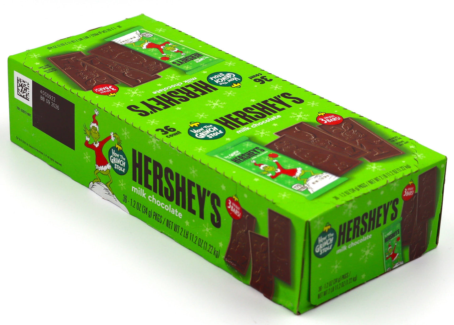 Hershey's How the Grinch Stole Milk Choc. 1.2oz Bar