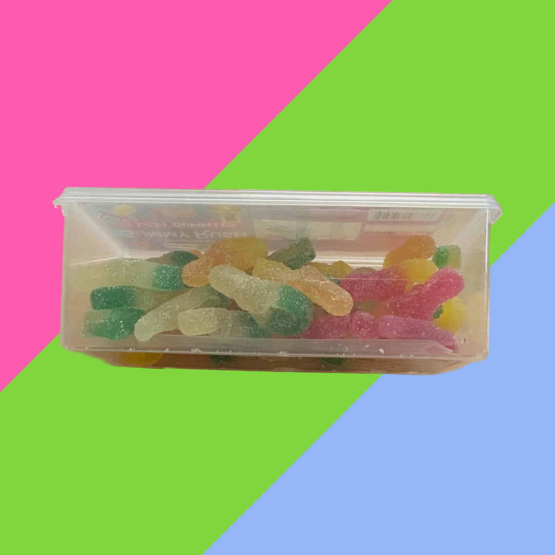 Gummy Rush Halal Candy Tubs