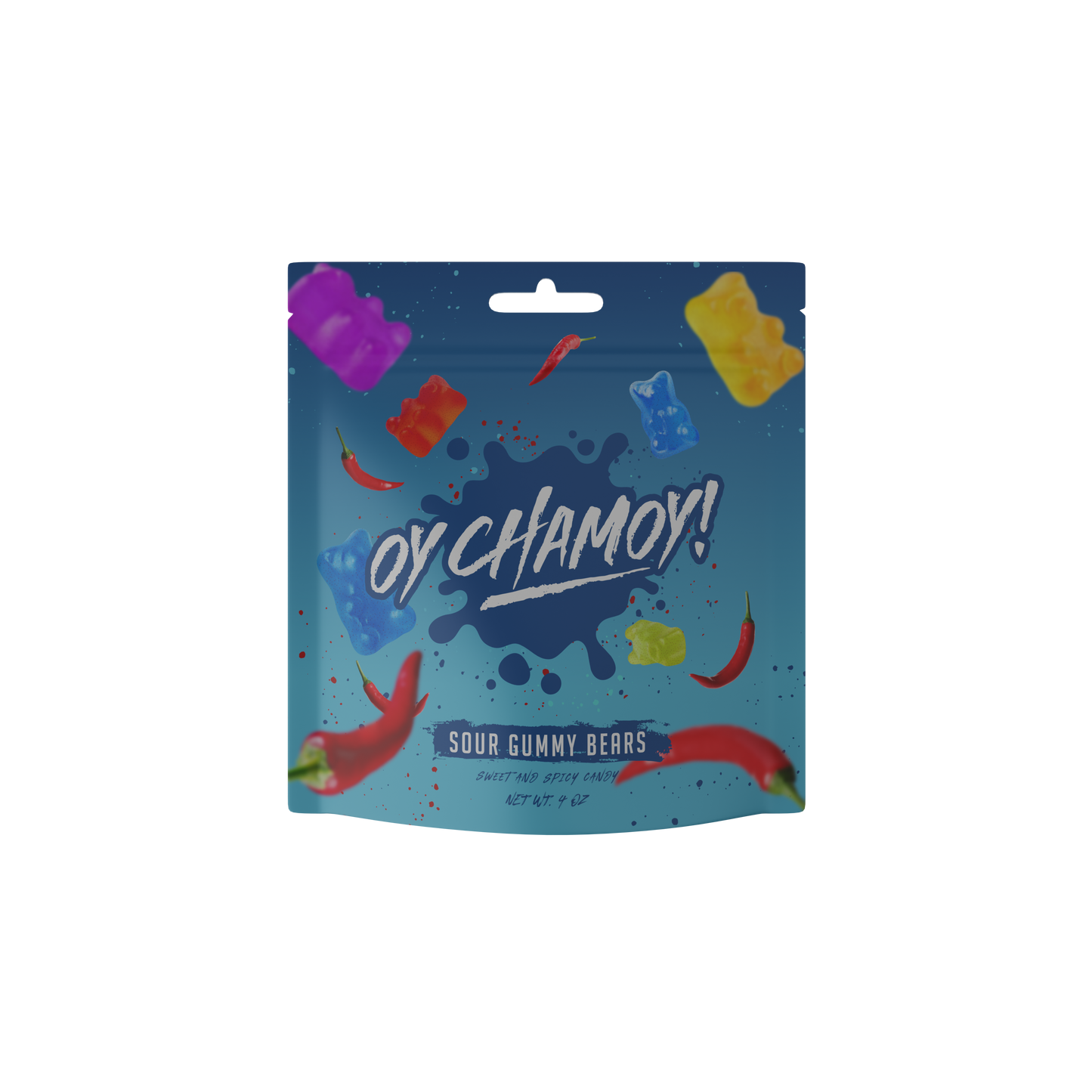 Oy Chamoy! Sour Gummy Bears 4oz.