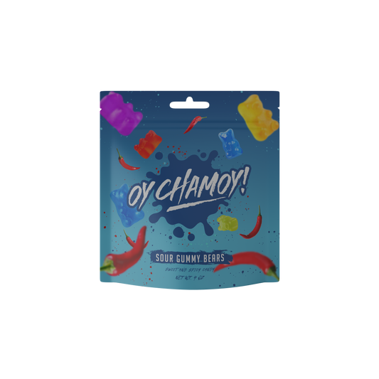 Oy Chamoy! Sour Gummy Bears 4oz.