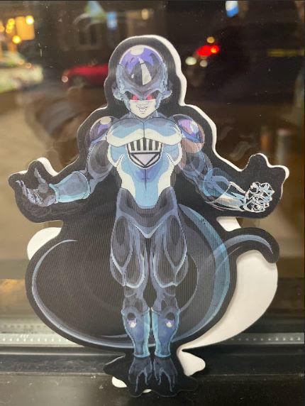 3D STICKER FRIEZA