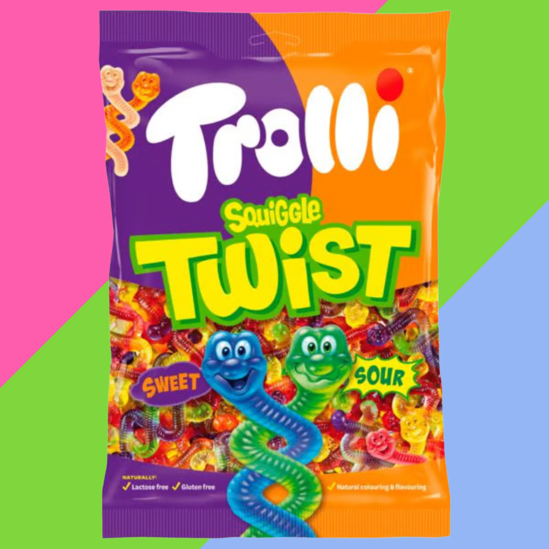Trolli Squiggle Twist Bag 1kg