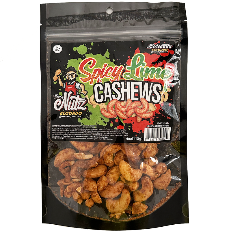 EL GORDO SPICY LIME CASHEWS (INDIA)