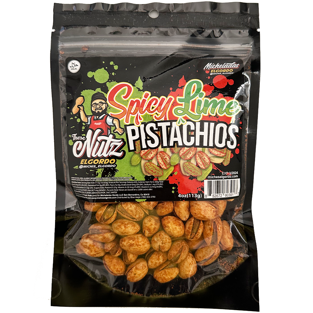 EL GORDO SPICY LIME PISTACHIOS (USA)