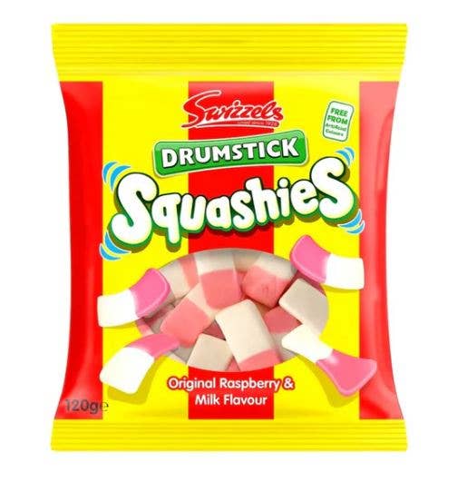 Swizzles Squashies Drumstick Original Raspberry/Milk.