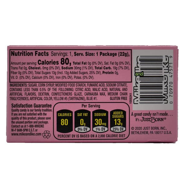 Mike & Ike Sour Watermelon Pre-Priced 2 for $2