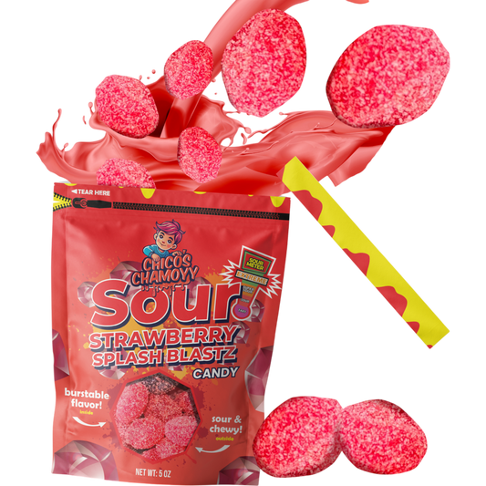 Chico's Chamoyy Sour Strawberry Splash Blastz