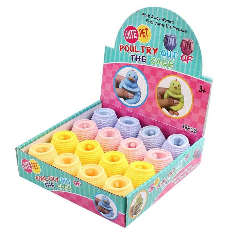 Cheese POP-UP Squishy Stress Relief Squeeze Fidget Vent Toy