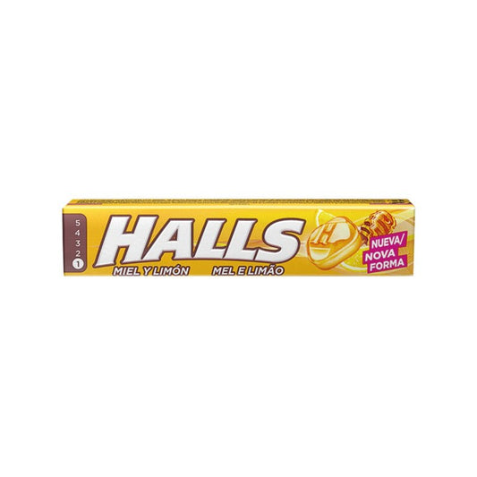 HALLS MIEL Y LIMON (MEXICO)